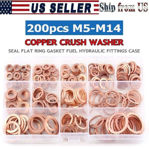 200pcs solid copper crush - 200pcs,