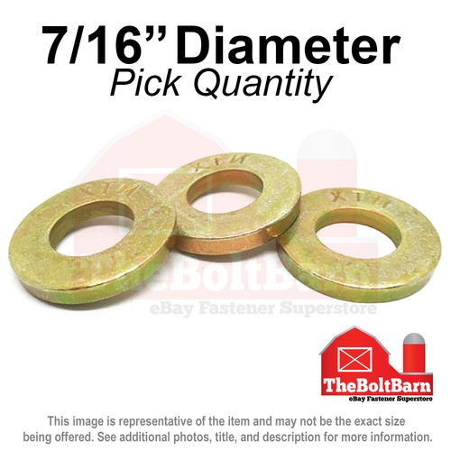 Uss extra thick flat - 7/16",